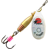Блесна вращ. AQUA COLAN 14,0g, лепесток № 4, цвет CL-30 (серебро, красный, черный) Блесна вращ. AQUA COLAN 14,0g, лепесток № 4, цвет CL-30 (серебро, красный, черный)