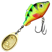 Блесна вращ. AQUA НЕМО COMET, вес - 17,0g, лепесток №1, цвет 019 (флуоресцентный окунь, золото) Блесна вращ. AQUA НЕМО COMET, вес - 17,0g, лепесток №1, цвет 019 (флуоресцентный окунь, золото)