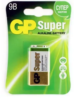  GP Super Alkaline 9V 